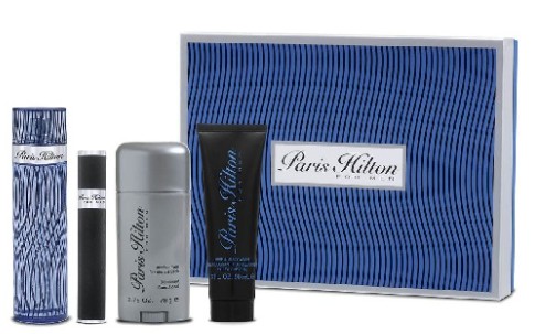 ESTUCHE PARIS HILTON PARIS HILTON HOMBRE 4PZS 100ML EDT + 10ML + DESODORANTE + GEL
