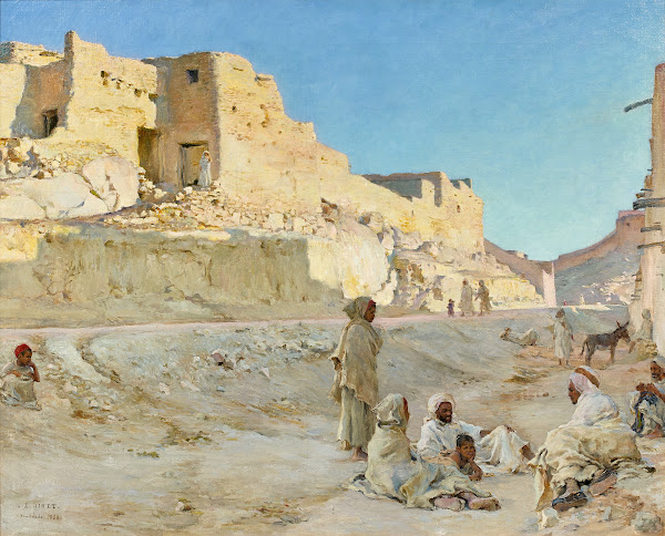 Repos à lombre Bou Saâda 1888
