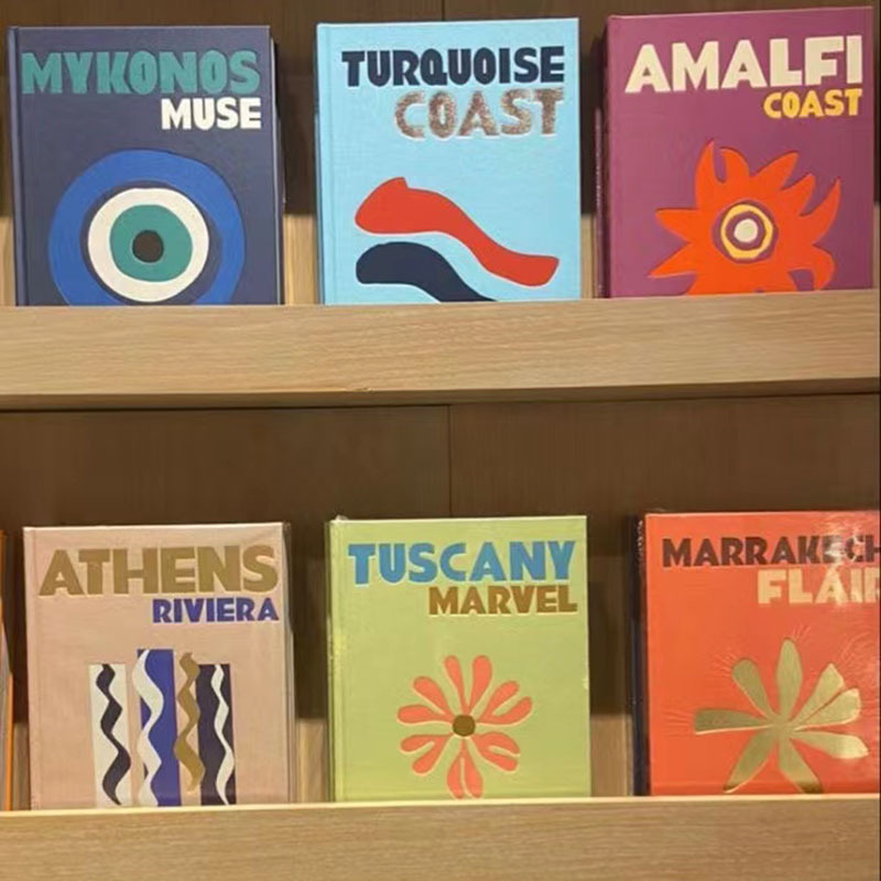 Decorative art book, modern design