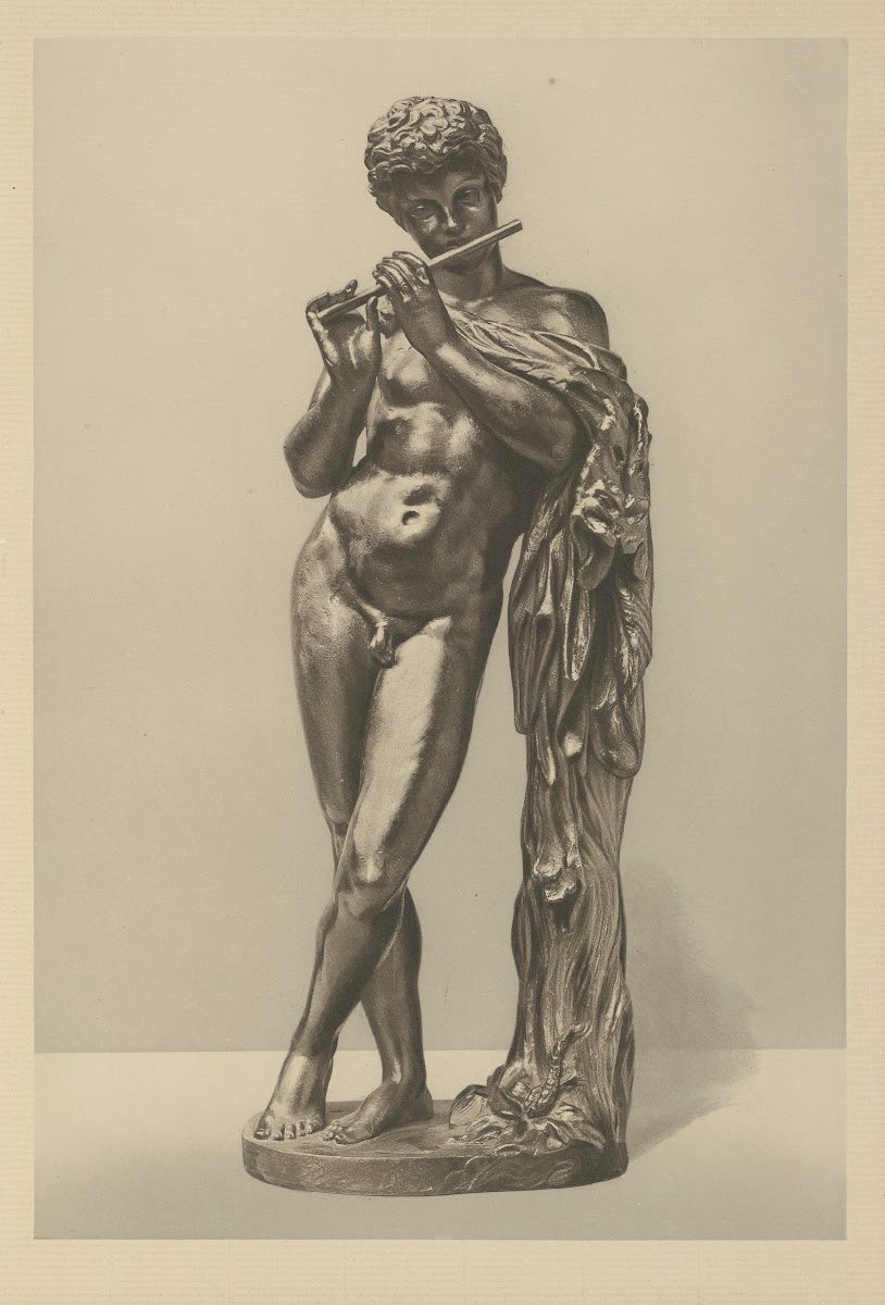 Faun With Flute  Italian Late XVI Century 1910