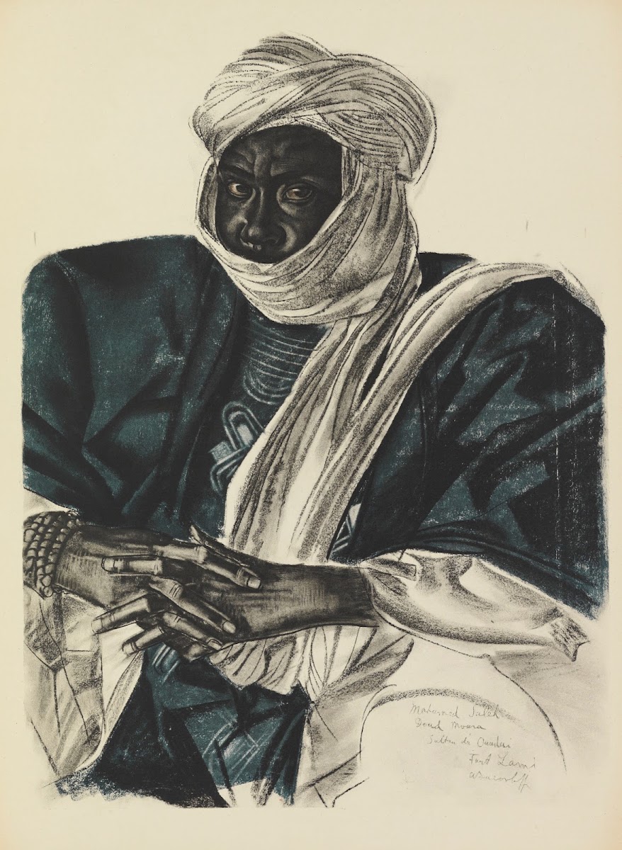 Mohamed Salek dit Doud Moura Sultan du Ouadai 1927