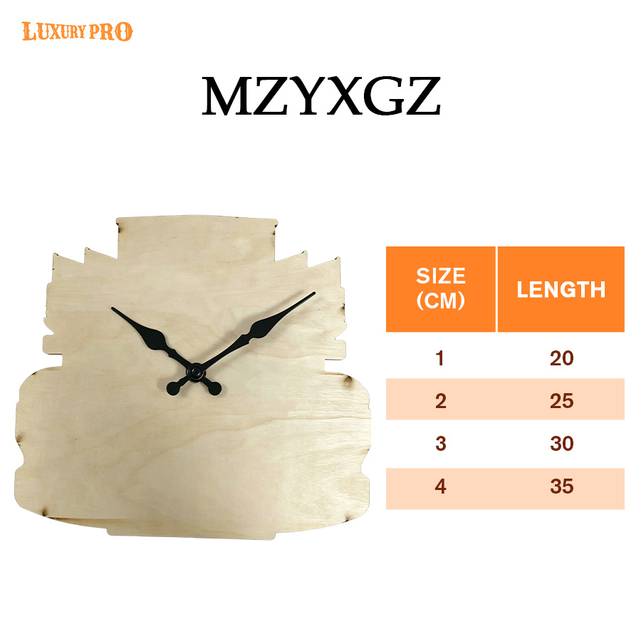 Wooden Special‑shaped Wall Clock