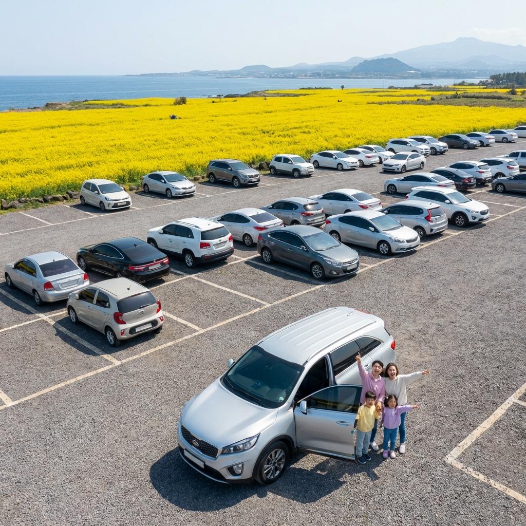 주차 걱정 끝! 2026 제주 유채꽃 명소별 주차 꿀팁 및 혼잡 시간 피하는 노하우