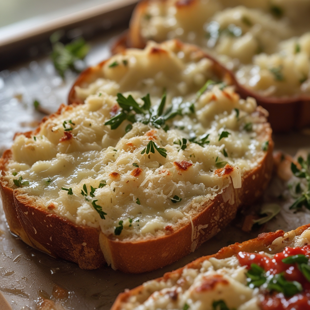 Perfect Parmesan Garlic Bread Recipe Easy Artisan Style for Crispy, Cheesy Goodness