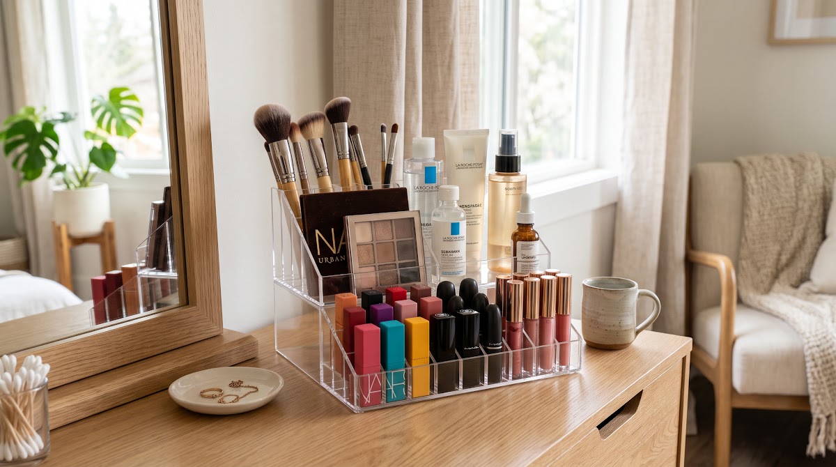 Best Makeup Organizers for Vanity Tables (2026) - BEST COMPACT — IN CONTEXT