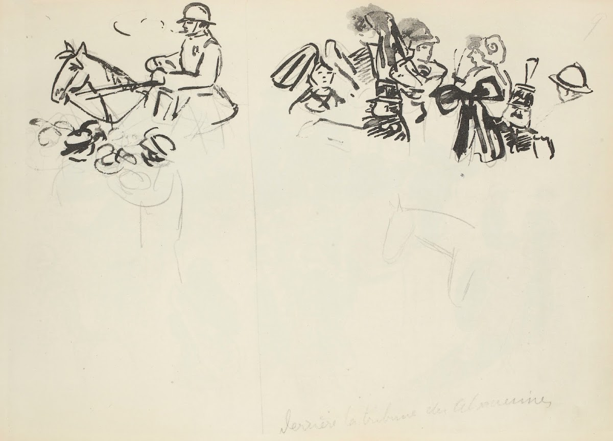 Derrière la tribune des alsaciennes 1921