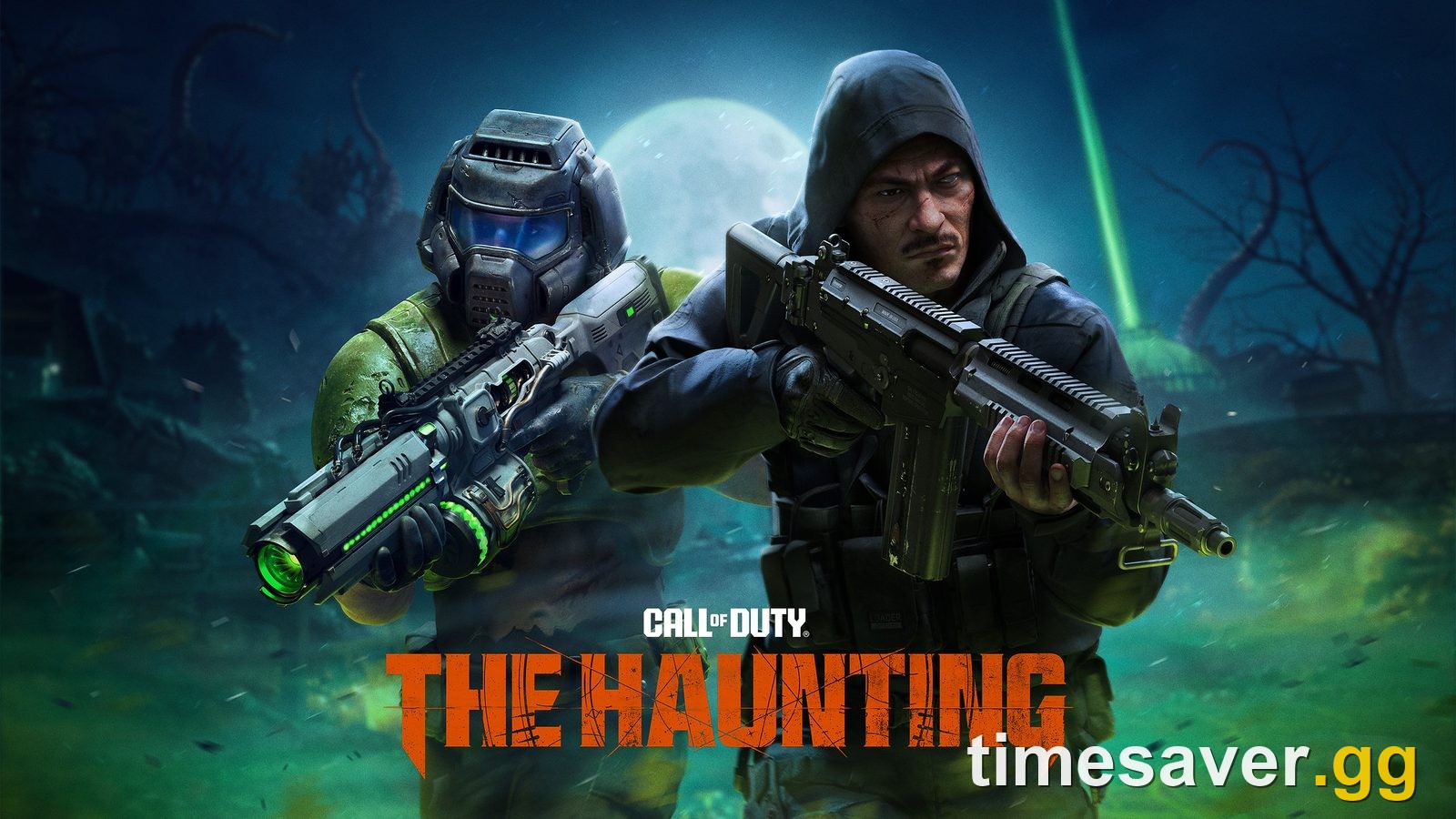 Call of Duty: Black Ops 7 and Warzone Season 6 The Haunting key art