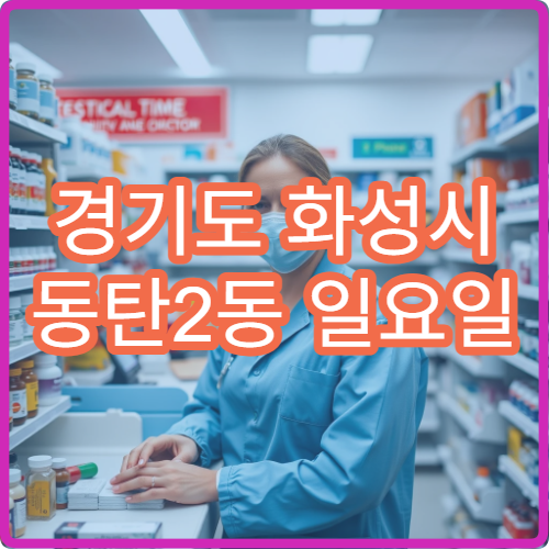 경기도 화성시 동탄2동 일요일 정신건강의학과 병원 안내 주말 정신과 진료 리스트