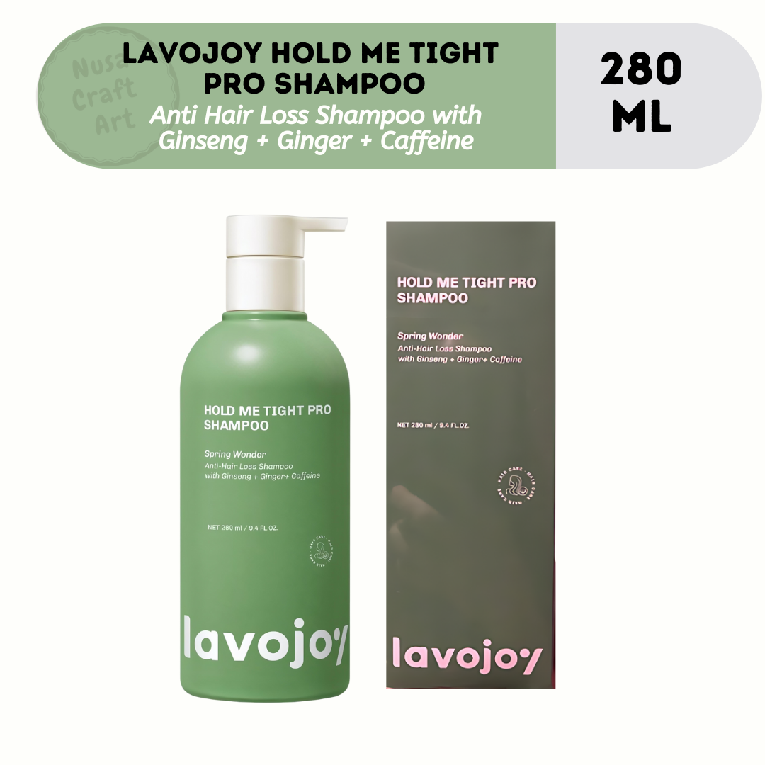 Lavojoy Hold Me Tight Pro Shampoo Spring Wonder Anti Hair Loss 280ml