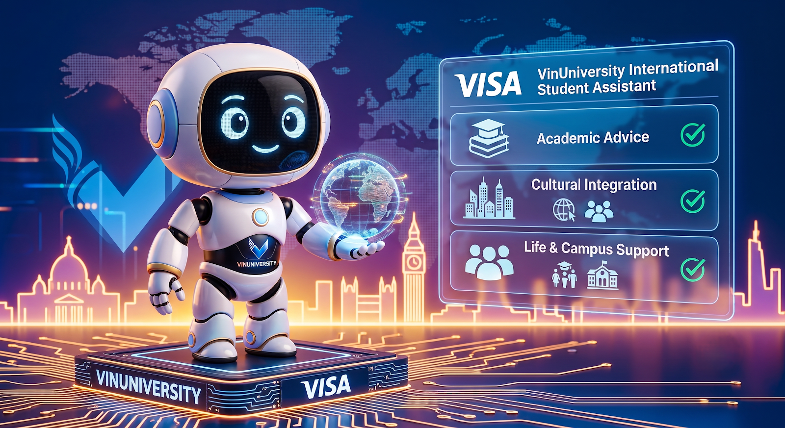 VISA - Your buddy at VinUniversity.