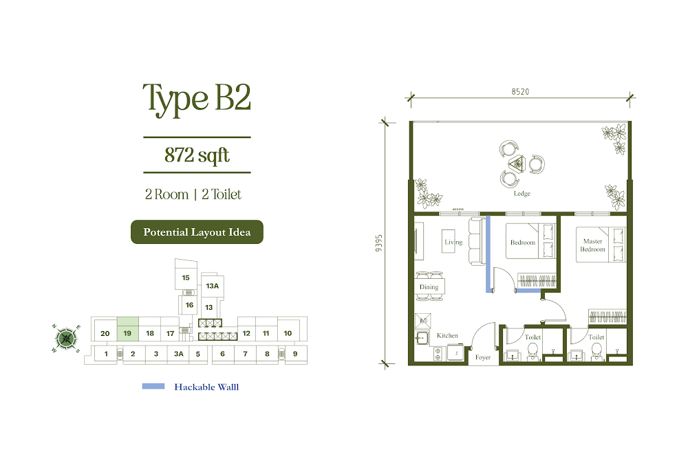 Arte Star floor plan