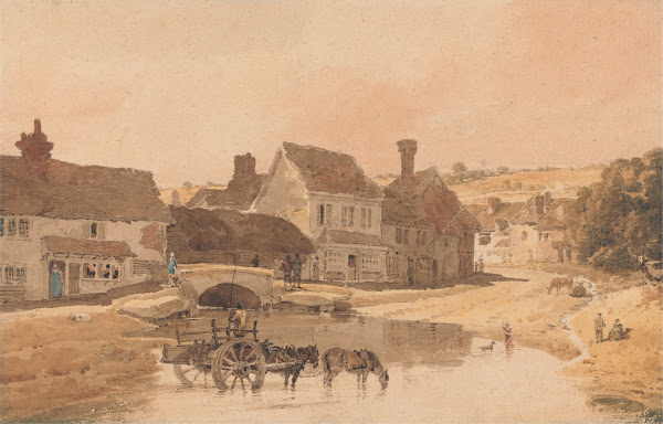 The Village of Kirkstall Yorkshire 1801
