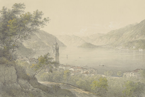 Bellagio aan het Comomeer 1824   1888