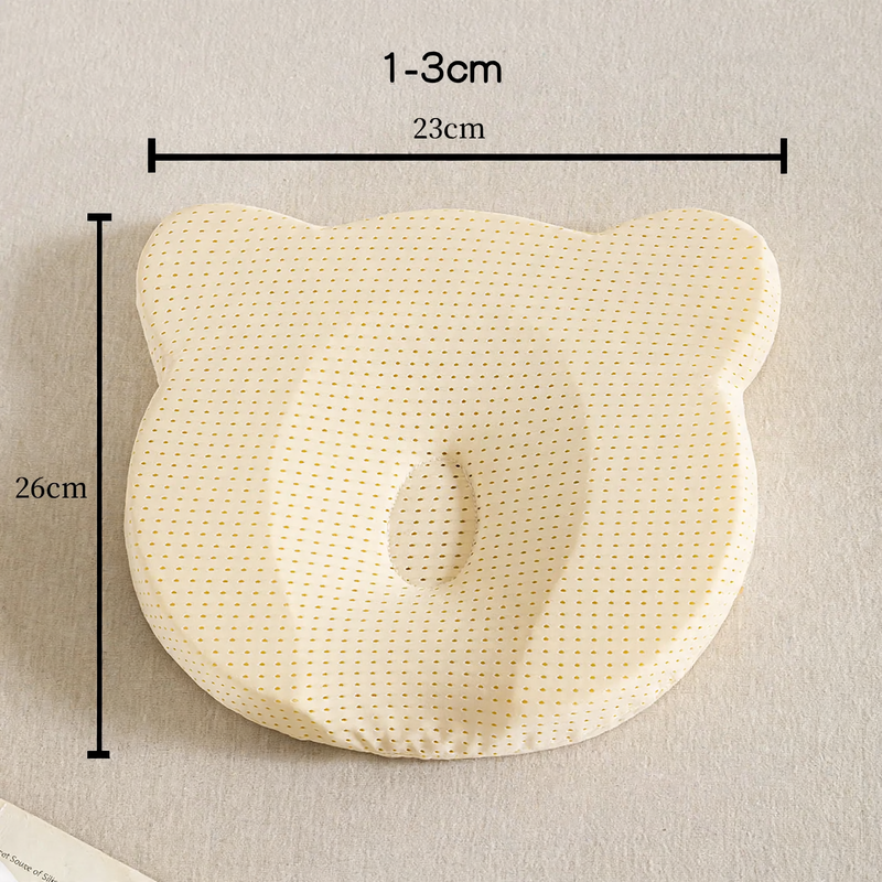 Silicone Baby Pillow for Head Shaping, 0–2 Years