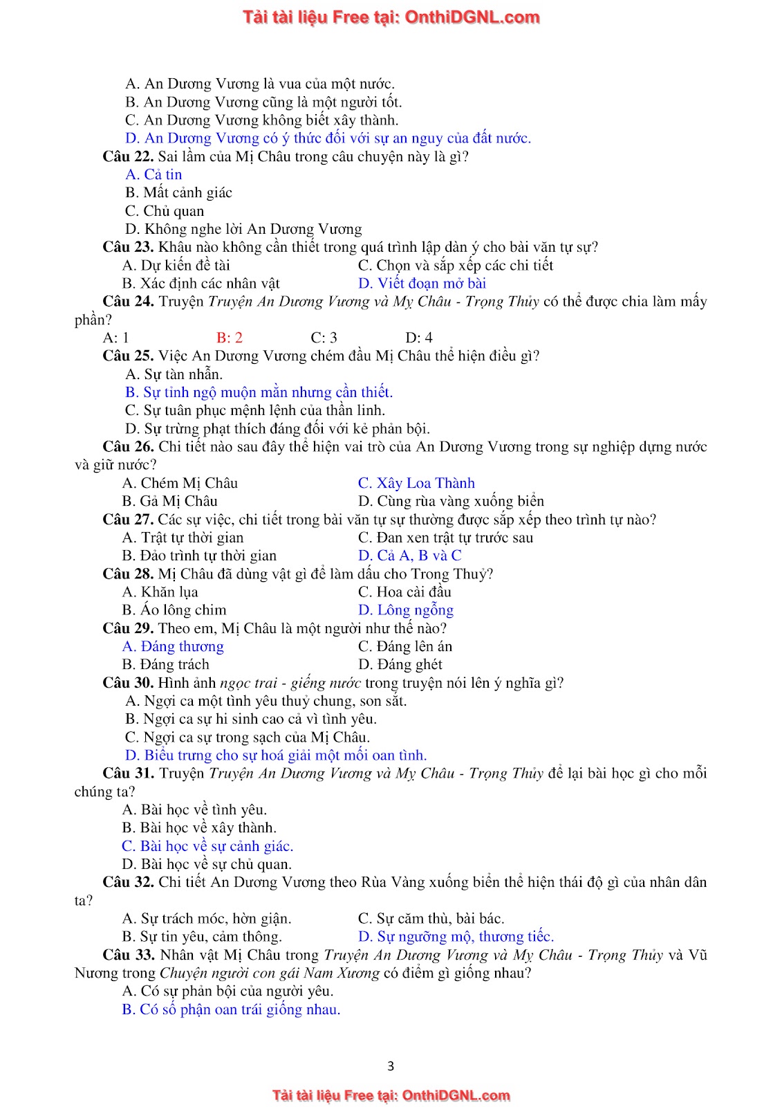 39 Đề ôn HSA - ĐỊnh tính