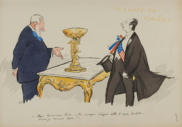 La coupe du tango  M Boin A de Fouquières 1913