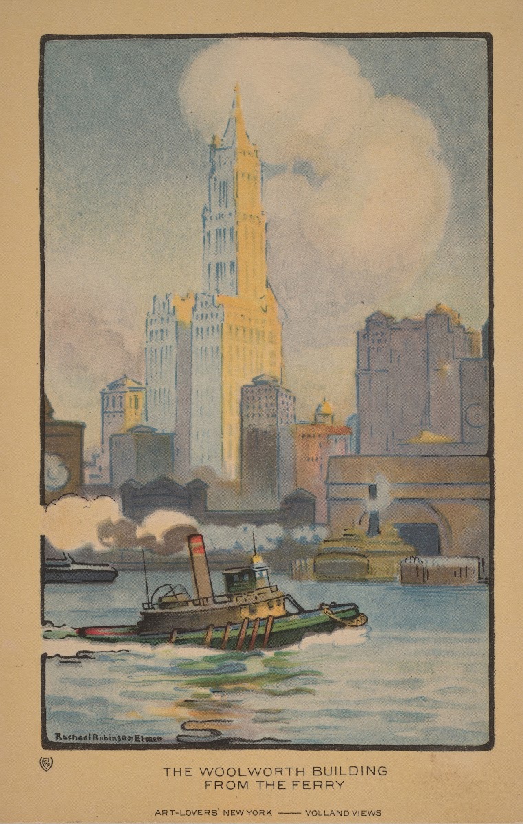 The Woolworth Building from the Ferry 1914