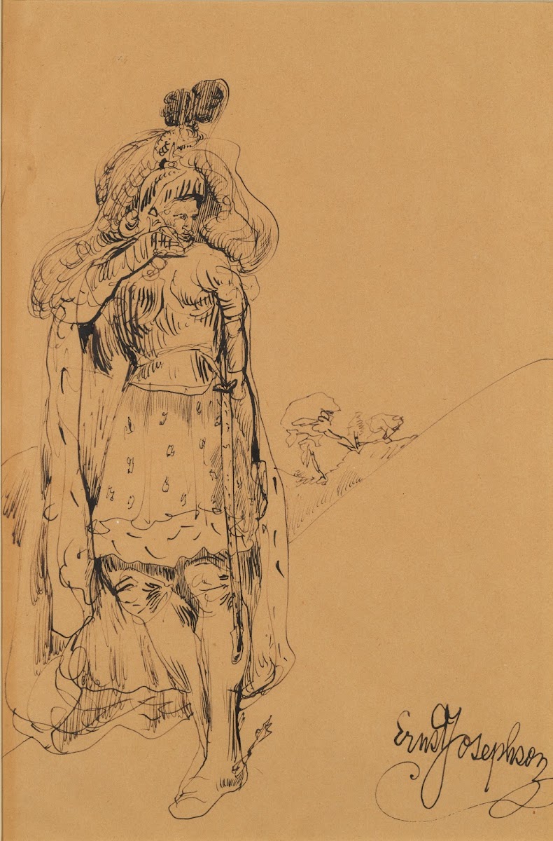 Knight in Landscape 1910