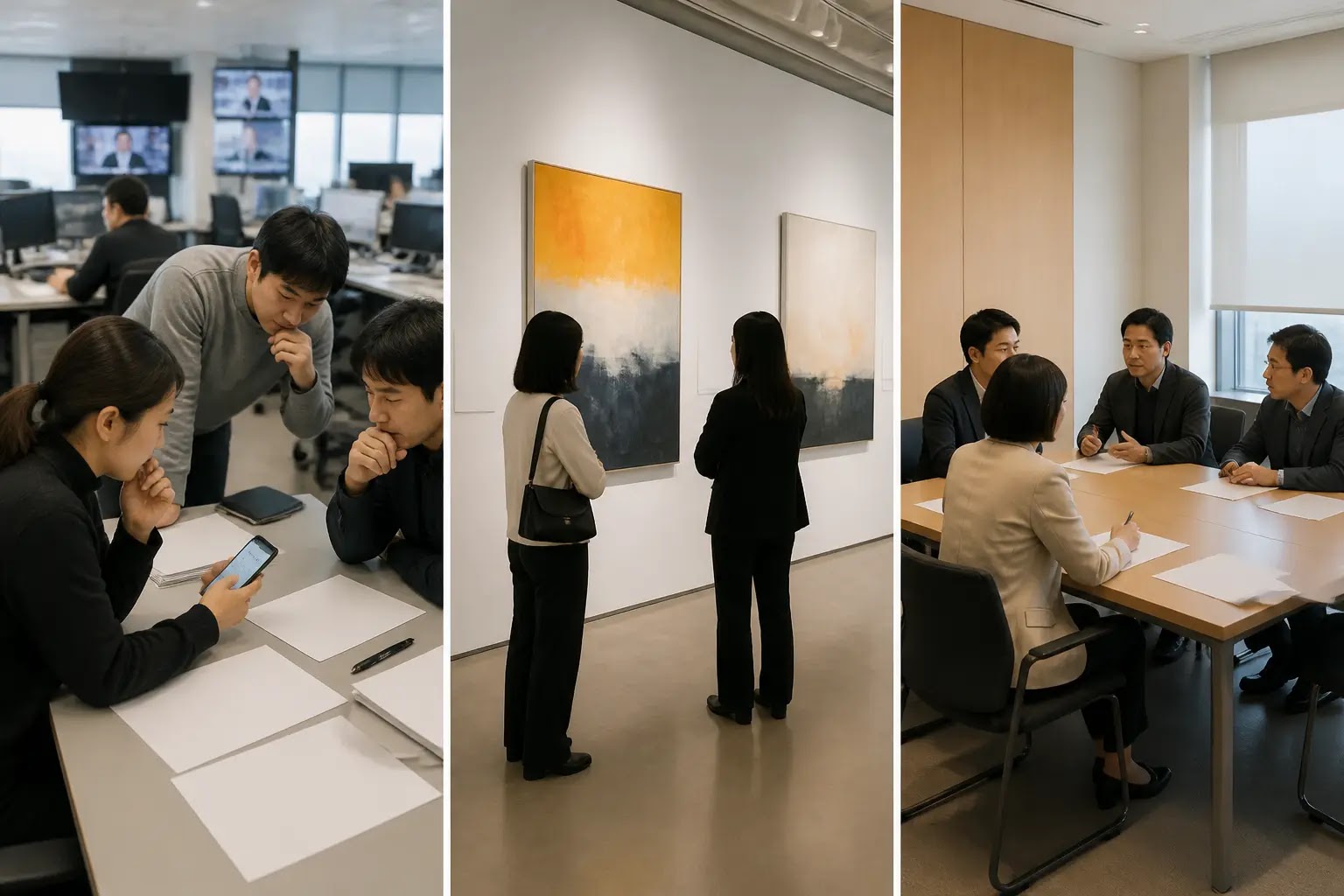 AI-generated Culture Daily Brief multi-story editorial montage
