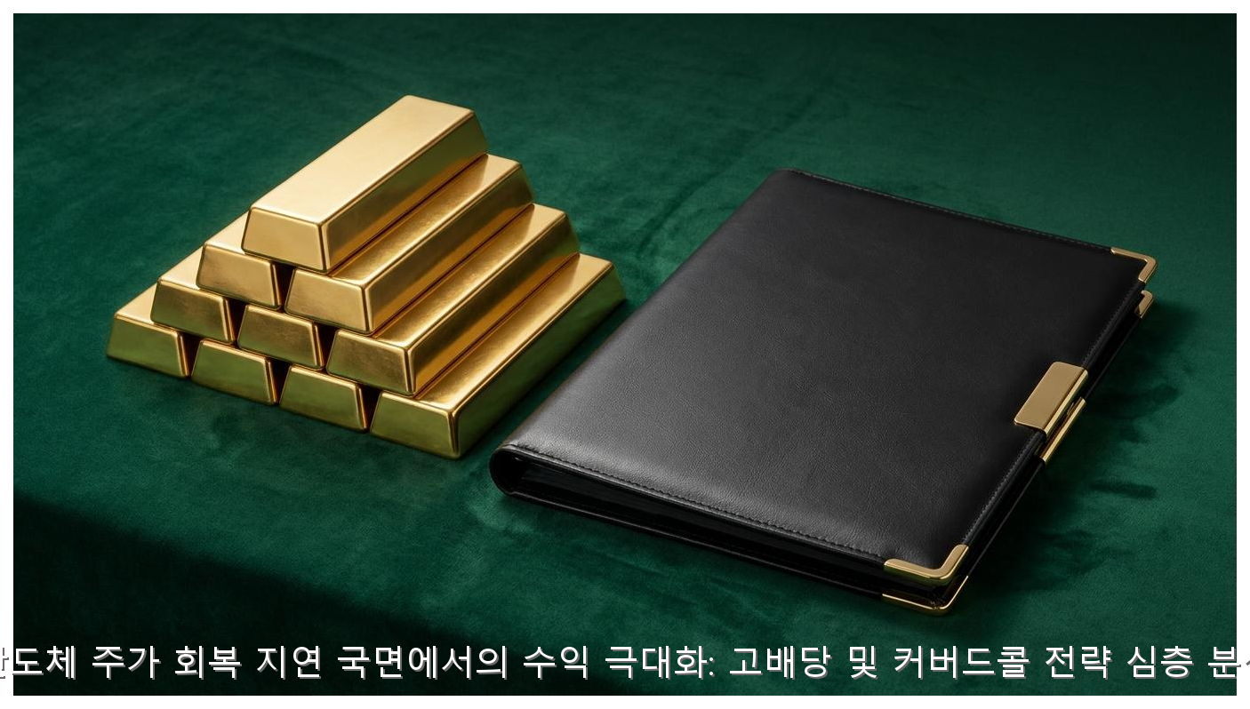 반도체 주가 회복 지연 국면에서의 수익 극대화: 고배당 및 커버드콜 전략 심층 분석 핵심 안내 및 분석 인포그래픽 (5)
