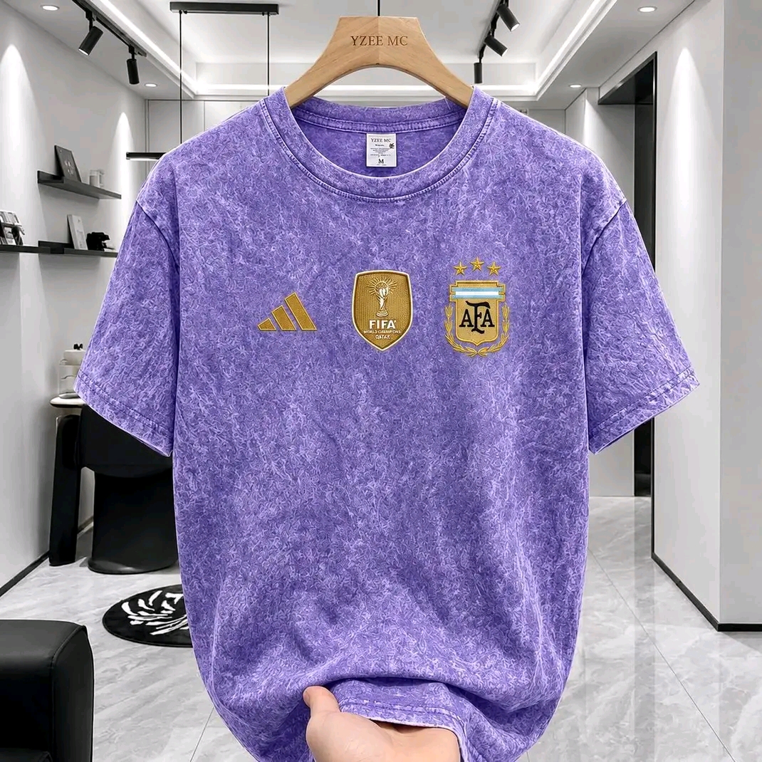 ACID WASH DROP SHOULDER T-SHIRT