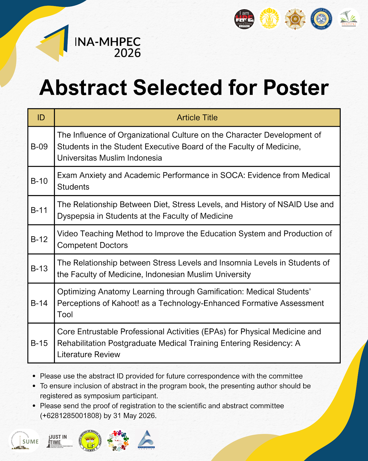 Poster Presentation Page 2