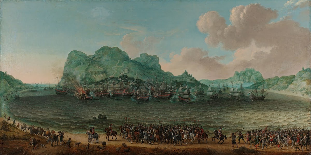Victory over the Spanish near Gibraltar by a Fleet Commanded by Admiral Jacob va