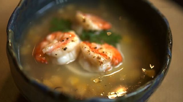 Súp Bắp Tôm Nóng Hổi
