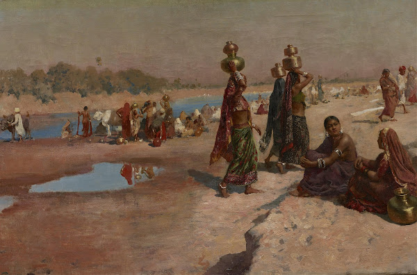 Water Carriers of the Ganges c 1885