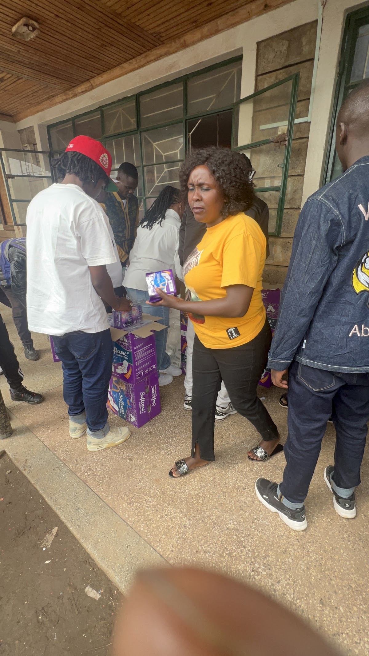 Pads Campaign at Kabiro Primary