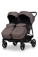 Stroller for twins Euro-Cart Doblo 2024 Taupe