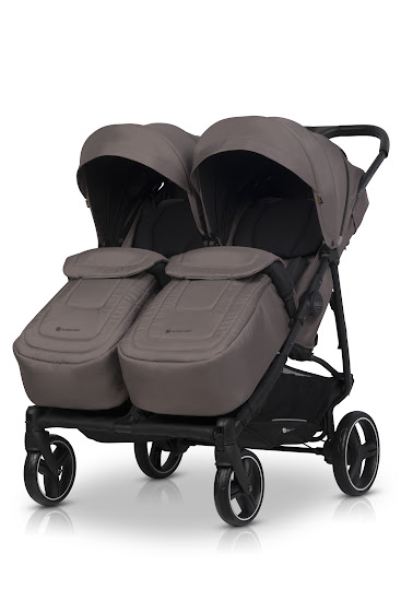 Коляска для двойни Euro-Cart Doblo 2024 Taupe