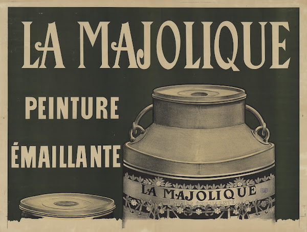 La Majolique peinture émaillante 1899