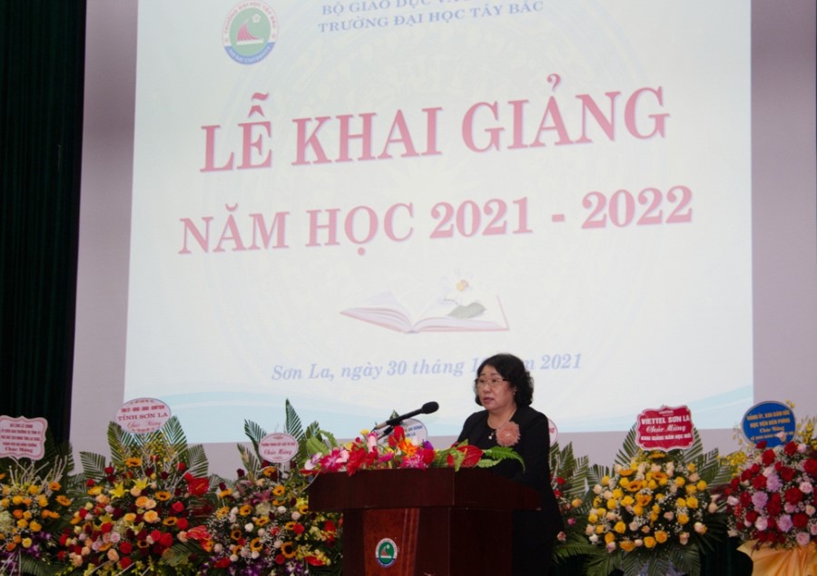Trường Đại học Tây Bắc tổ chức Lễ Khai giảng năm học 2021 – 2022