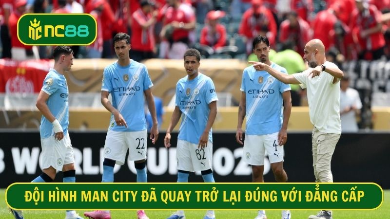 Man City đã tìm ra công thức chiến thắng với đội hình mới