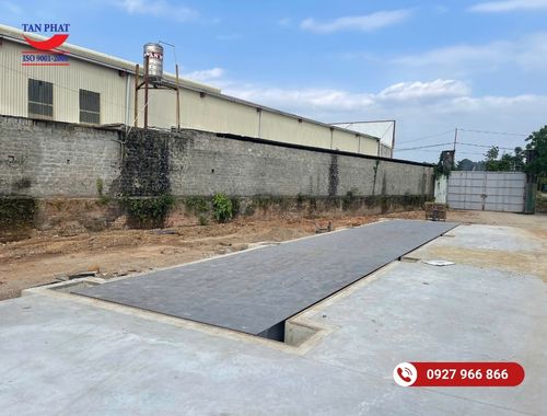 Trạm cân 120 tấn kiểu chìm