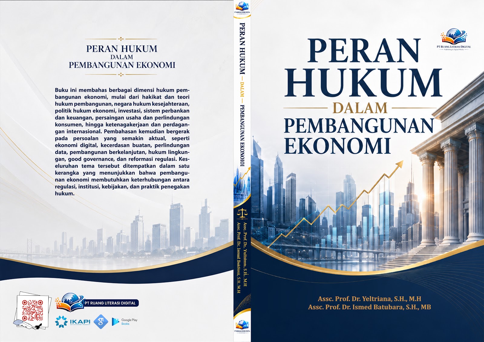 Cover depan Peran Hukum dalam Pembangunan Ekonomi