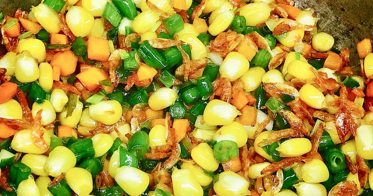 Bắp xào ngũ sắc