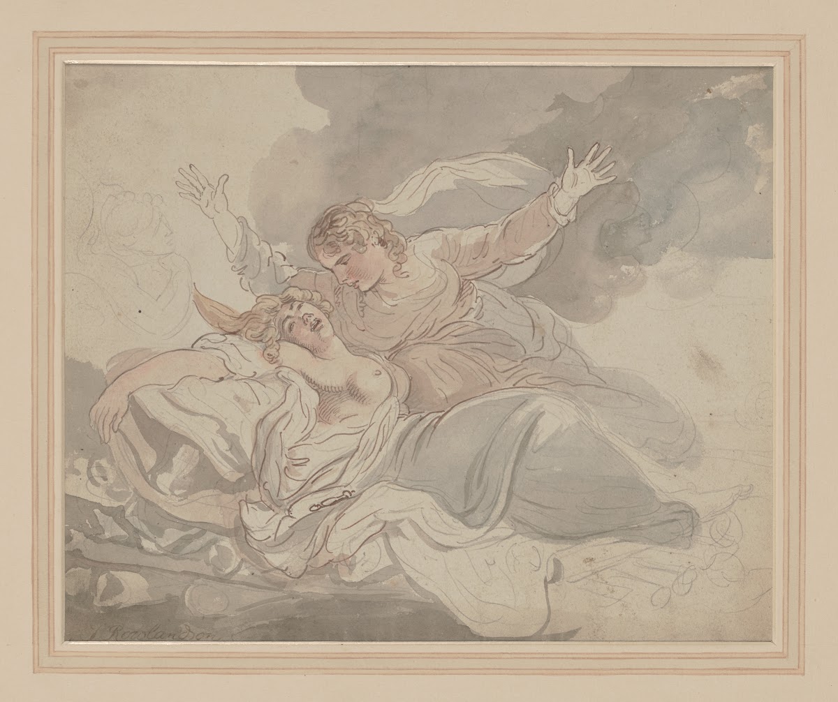 Allegorical composition ca 17801825