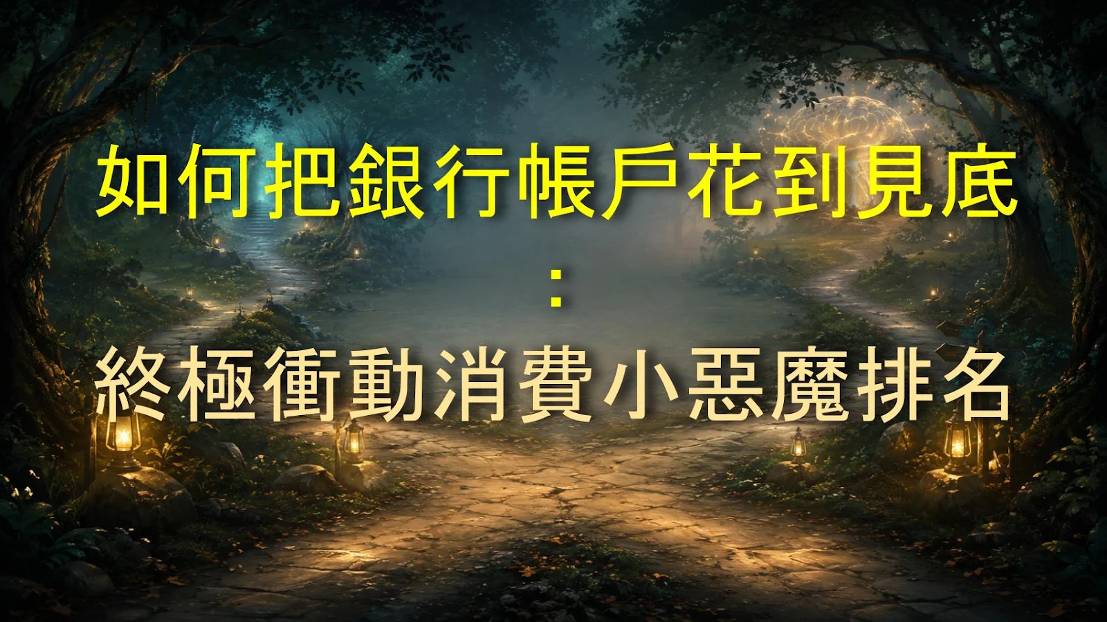 如何把銀行帳戶花到見底：終極衝動消費小惡魔排名