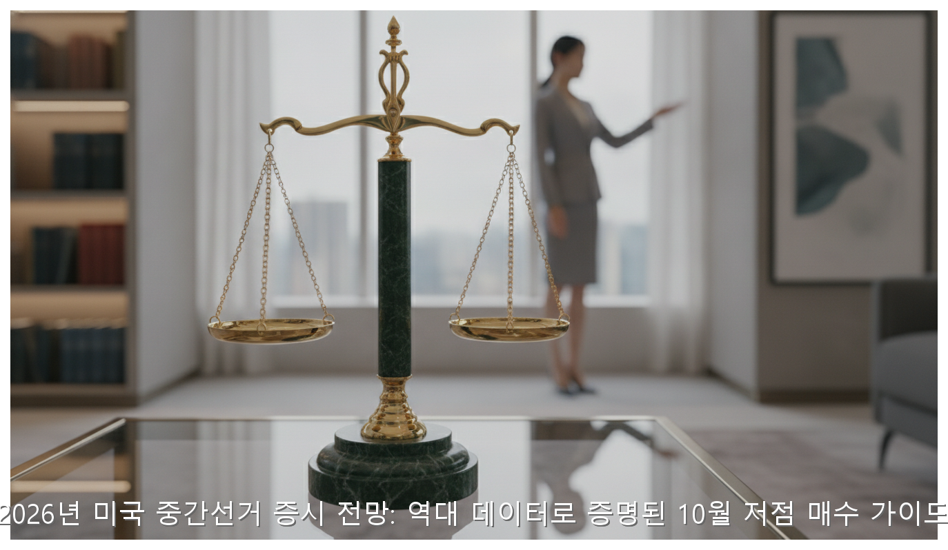 2026년 미국 중간선거 증시 전망: 역대 데이터로 증명된 10월 저점 매수 가이드 핵심 안내 및 분석 인포그래픽 (4)