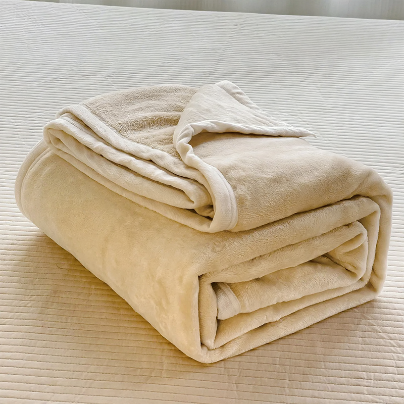 Soft Coral Fleece Blanket, various sizes