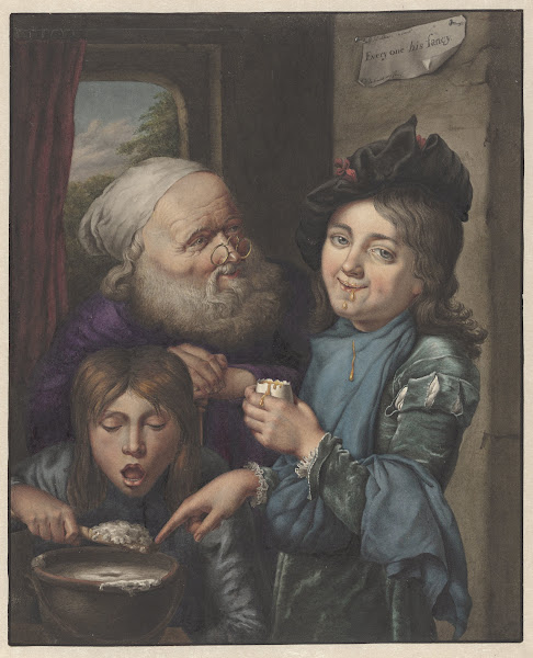 Elk zijn meug after Godfried Schalcken 1810   1852