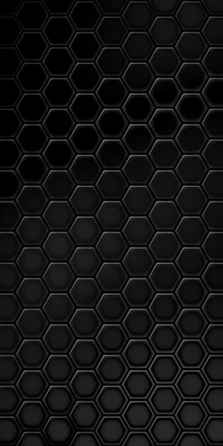 Hexagon, Dark, Pattern, Texture Full HD iPhone Phone Wallpaper