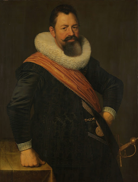 Portrait of Jochem Hendricksz Swartenhont 1566 1627 1627