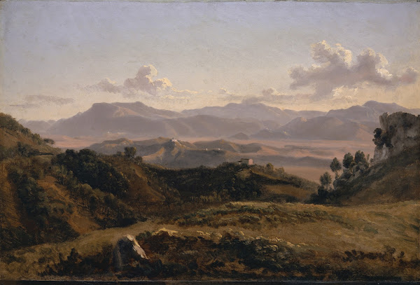 Landscape near Olevano 1819