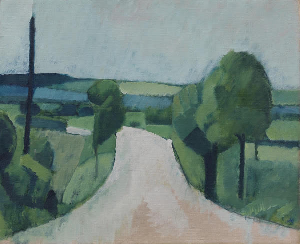 Road Near FåBorg On Funen 1920