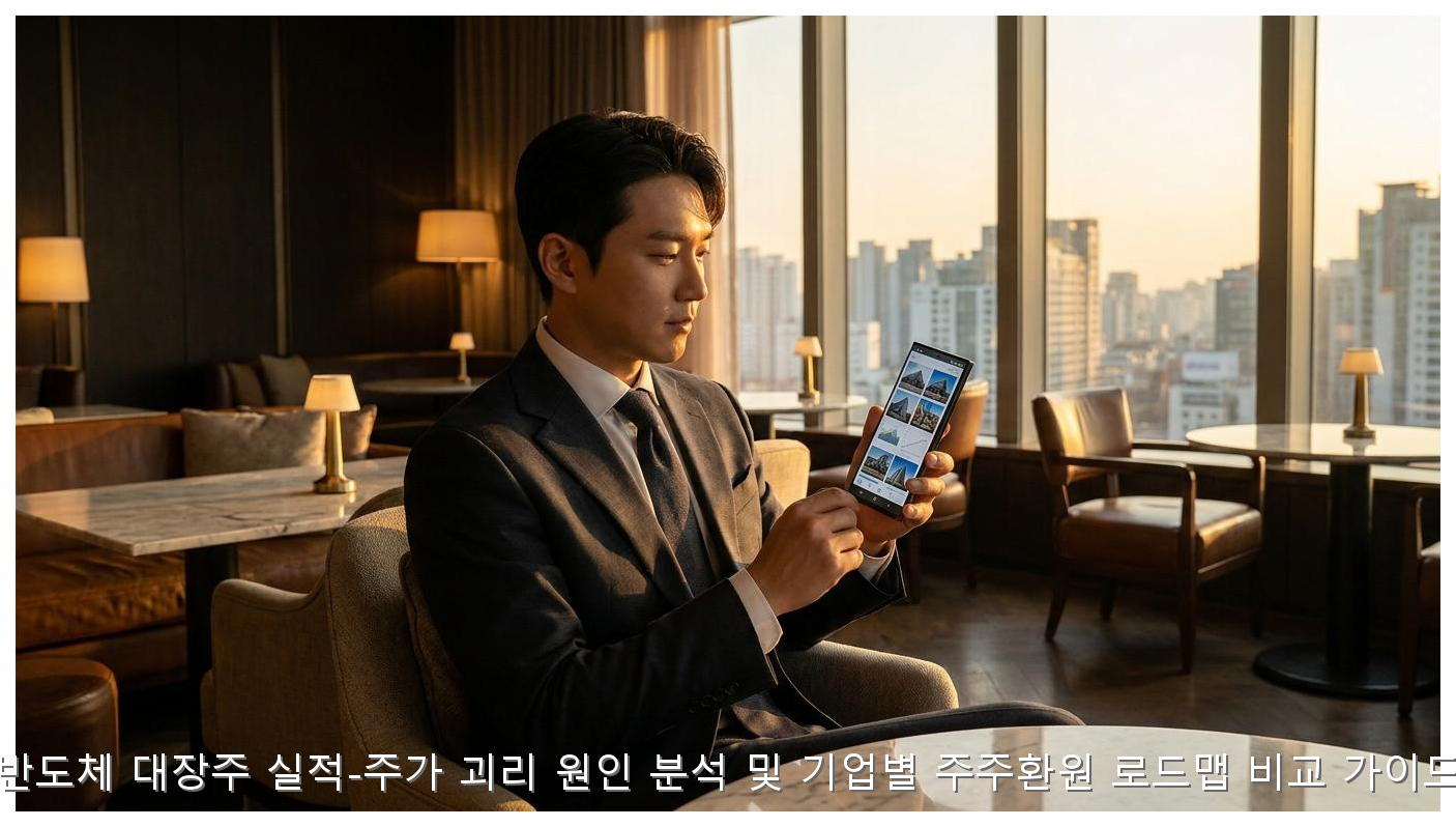 반도체 대장주 실적-주가 괴리 원인 분석 및 기업별 주주환원 로드맵 비교 가이드 핵심 안내 및 분석 인포그래픽 (8)