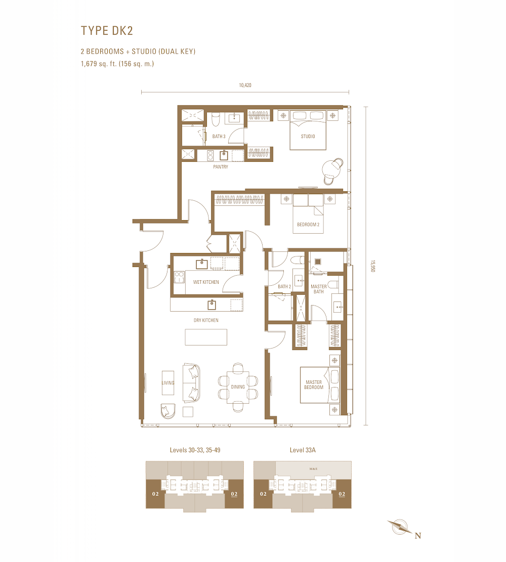 Pavilion Damansara Heights - Royal Suites (RC) floor plan