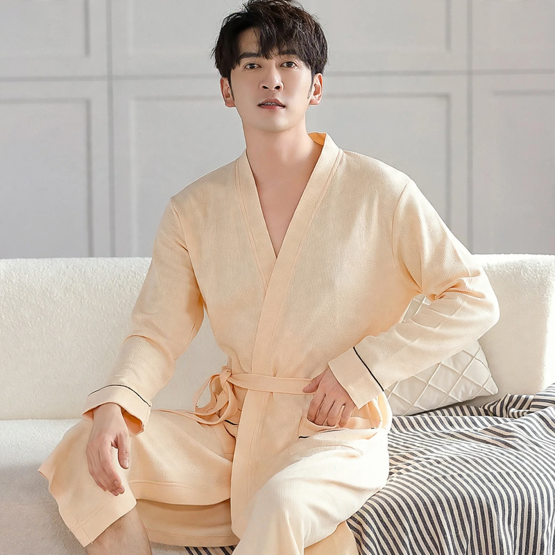 Coral fleece bathrobe for women